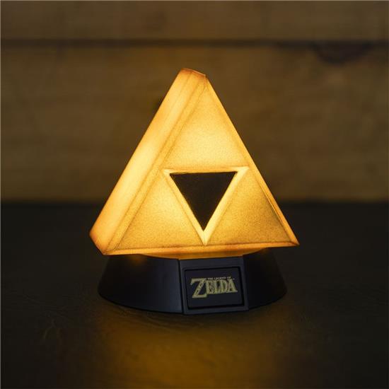 Nintendo: Gold Triforce 3D Icon Light 10 cm