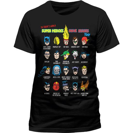 Justice League: Justice League T-Shirt Superhero Issues