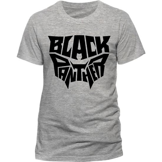 Black Panther: Black Panther Movie T-Shirt Text Logo