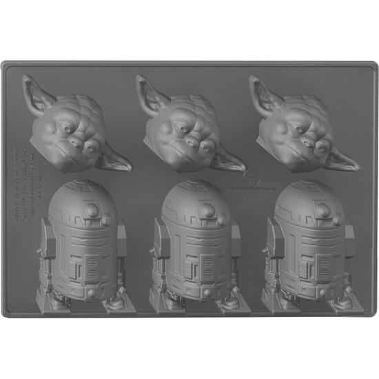 Star Wars: Isterningen form med Yoda & R2-D2