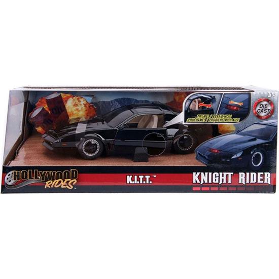 Knight Rider: KITT 1982 with Light-Up Function Diecast Model 1/24