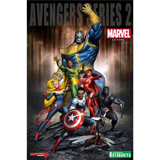 Marvel: Marvel Universe Avengers Series ARTFX+ PVC Statue 1/10 Thanos 28 cm