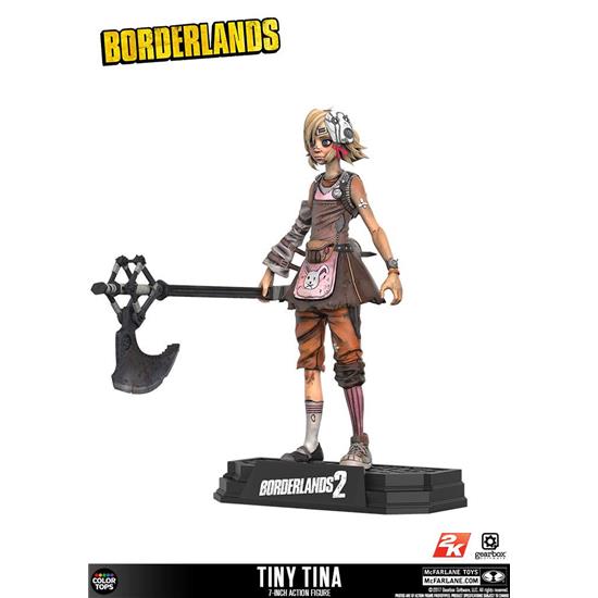 Borderlands: Borderlands 2 Color Tops Action Figure Tiny Tina 18 cm