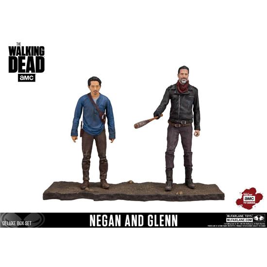 Walking Dead: The Walking Dead TV Version Action Figure 2-pack Negan & Glenn 13 cm