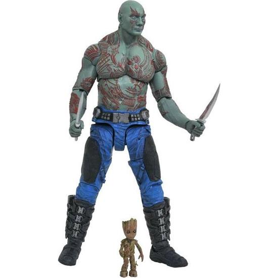 Guardians of the Galaxy: Guardians of the Galaxy Volume 2 Marvel Select Action Figure Drax & Baby Groot 18 cm