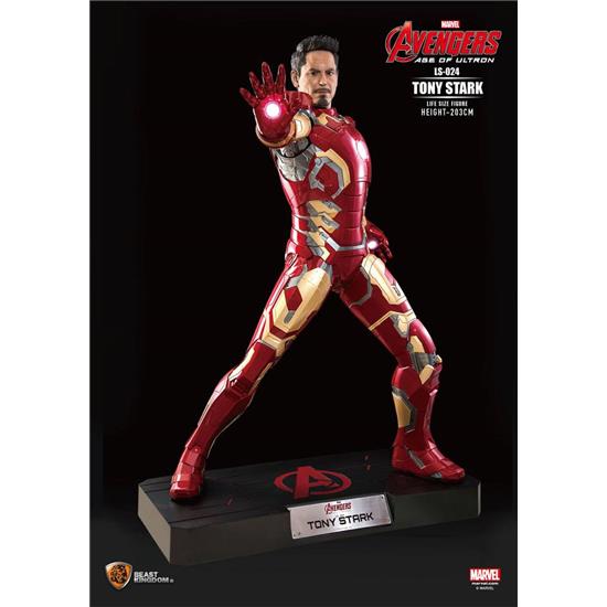 Iron Man: Avengers Age of Ultron Life-Size Statue Tony Stark 203 cm
