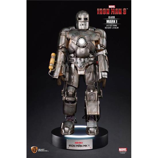 Iron Man: Iron Man 3 Life-Size Statue Iron Man Mark I 210 cm