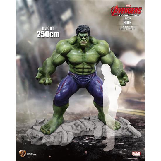 Avengers: Avengers Age of Ultron Life-Size Statue Hulk 250 cm