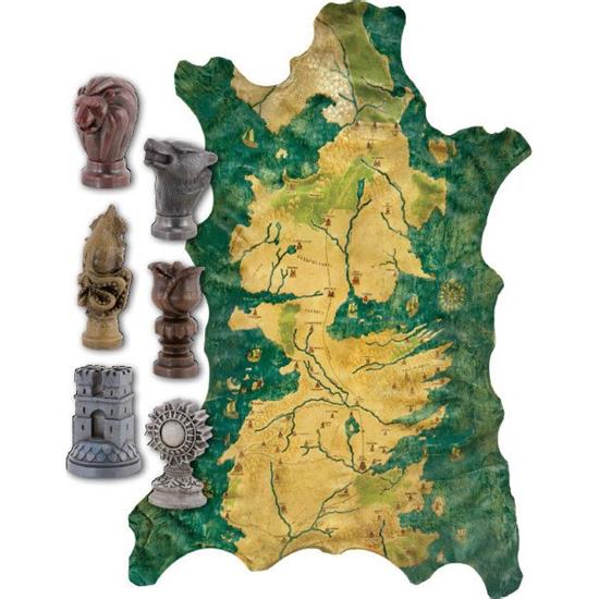 Game Of Thrones: Game of Thrones Replica 1/1 Robb Stark´s Map of Westeros with Map Markers