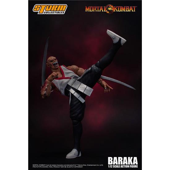 Mortal Kombat: Mortal Kombat Action Figure 1/12 Baraka 18 cm