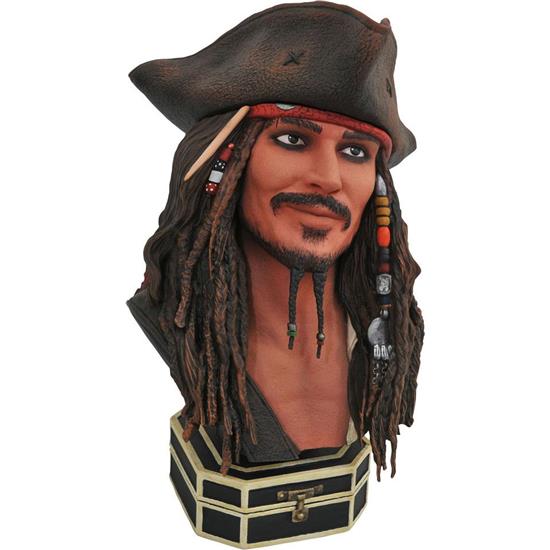 Pirates Of The Caribbean: Jack Sparrow Bust 1/2 25 cm