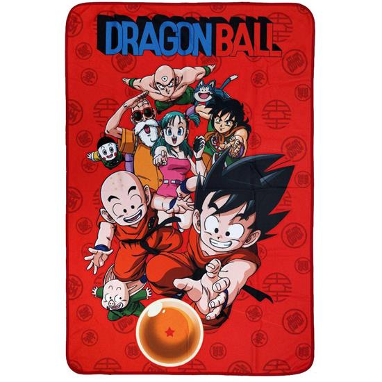 Dragon Ball: Characters Fleece Tæppe 100 x 150 cm