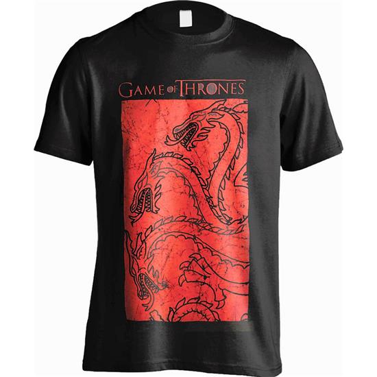 Game Of Thrones: Targaryen Red T-Shirt
