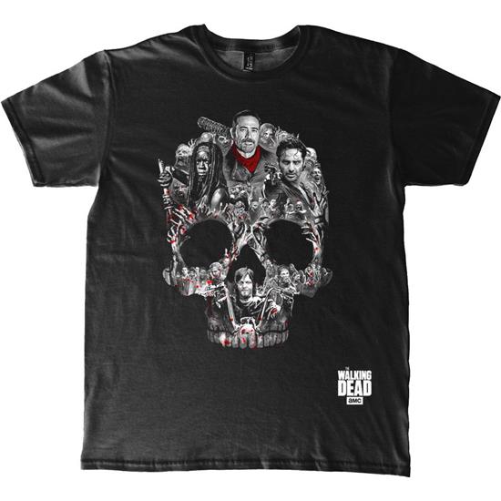 Walking Dead: Skull Faces T-Shirt