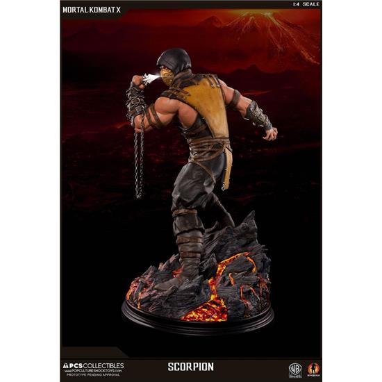 Mortal Kombat: Mortal Kombat X Statue 1/4 Scorpion 54 cm