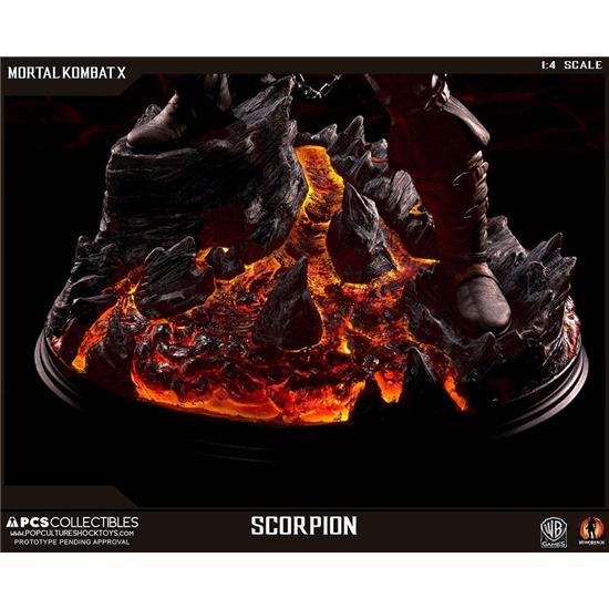 Mortal Kombat: Mortal Kombat X Statue 1/4 Scorpion 54 cm