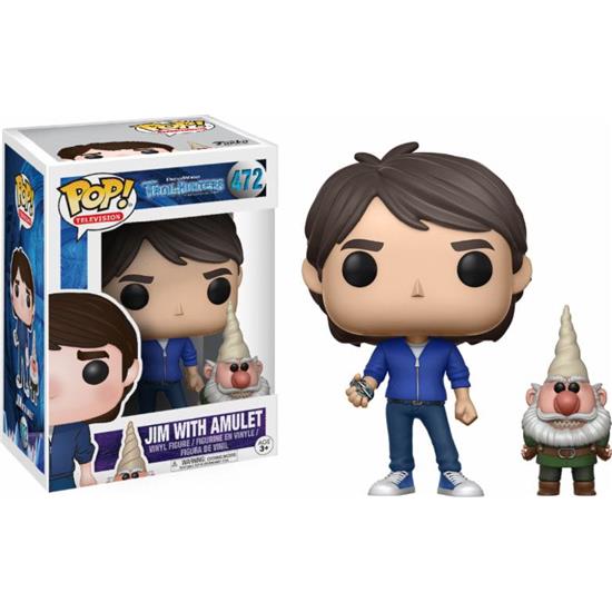 Trollhunters: Jim with Amulet & Gnome POP! Television Vinyl Figur (#472)
