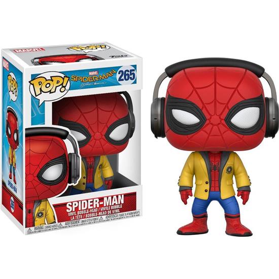 Spider-Man: Spider-Man (Headphones) POP! Marvel Vinyl Figur (#265)