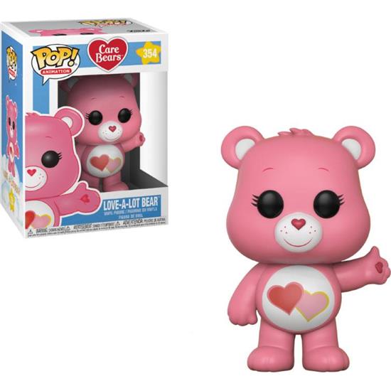 Care Bears: Love-A-Lot Bear POP! Animation Vinyl Figur (#354)