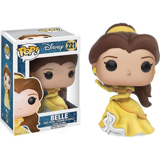 Skønheden og Udyret: Belle Gown Dress POP! Disney Vinyl Figur (#221)