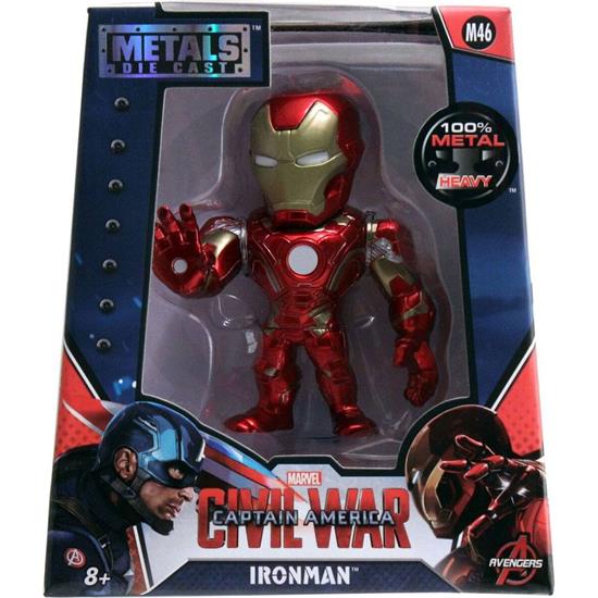 Avengers: Marvel Metals Diecast Mini Figure Iron Man 10 cm