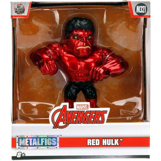 Marvel: Marvel Metals Diecast Mini Figure Red Hulk 10 cm