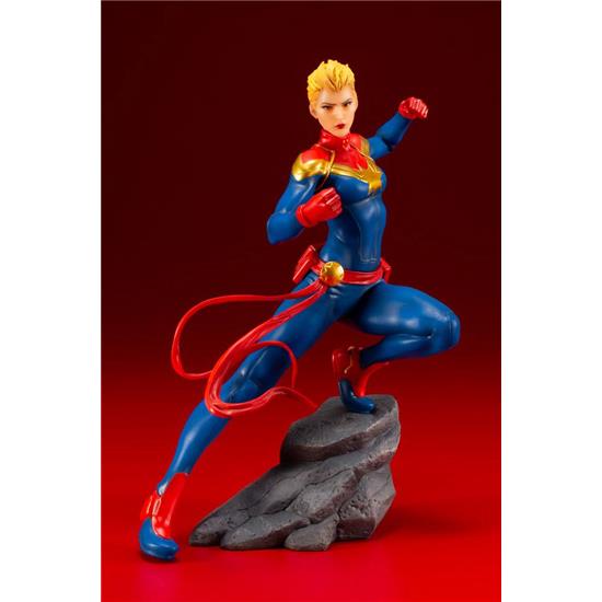 Captain Marvel: Marvel Universe Avengers Series ARTFX+ PVC Statue 1/10 Captain Marvel 17 cm