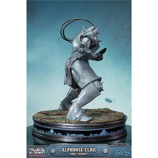 Manga & Anime: Fullmetal Alchemist Brotherhood Statue Alphonse Elric Gray Variant 55 cm
