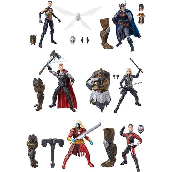 Avengers: Marvel Legends Series Action Figures 15 cm Avengers 2018 Wave 2 6+1 Pack