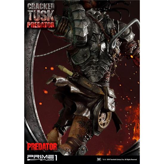 Predator: Predator Statue Cracked Tusk Predator 101 cm