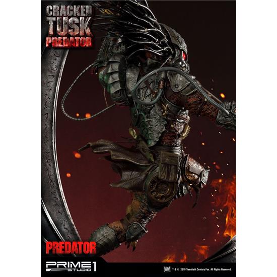Predator: Predator Statue Cracked Tusk Predator 101 cm