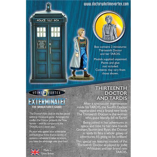 Doctor Who: Exterminate! Expansion 13th Doctor and Tardis *English Version*