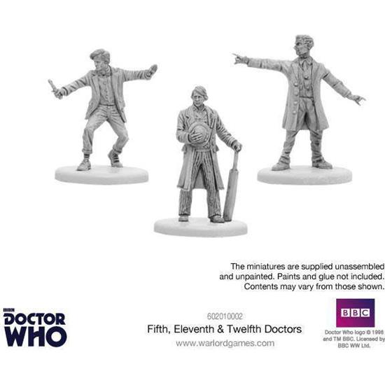 Doctor Who: Exterminate! Expansion 5th, 11th and 12th Doctors *English Version*