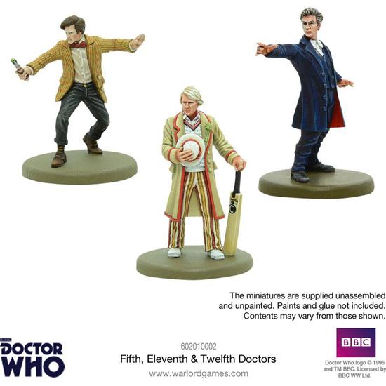 Doctor Who: Exterminate! Expansion 5th, 11th and 12th Doctors *English Version*