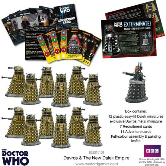 Doctor Who: Exterminate! Expansion Davros & The New Dalek Empire *English Version*