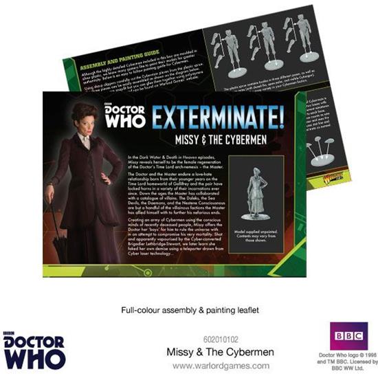 Doctor Who: Doctor Who Exterminate! Expansion Missy & The Cybermen *English Version*
