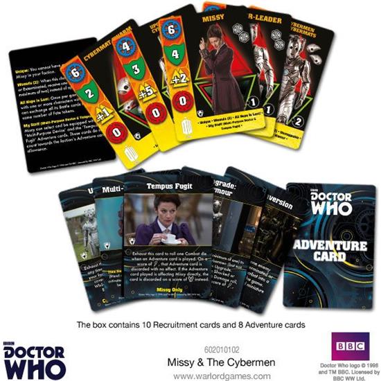 Doctor Who: Doctor Who Exterminate! Expansion Missy & The Cybermen *English Version*