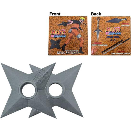 Naruto Shippuden: Naruto Shippuden Foam Replica 2-Pack Shuriken 13 cm
