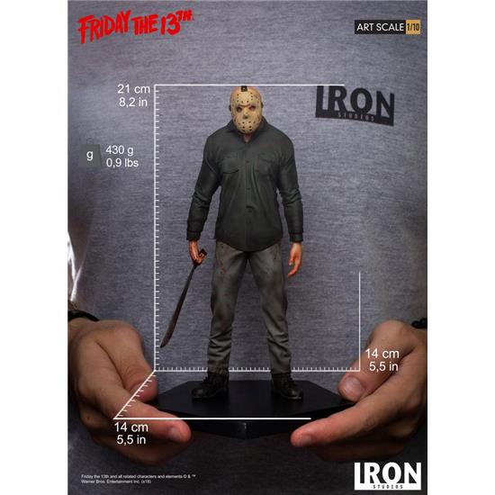 Friday The 13th: Friday the 13th Art Scale Statue 1/10 Jason 21 cm
