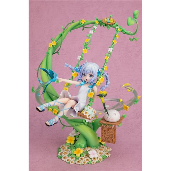 Manga & Anime: Is the Order a Rabbit? PVC Statue 1/7 Chino Flower Swing 29 cm