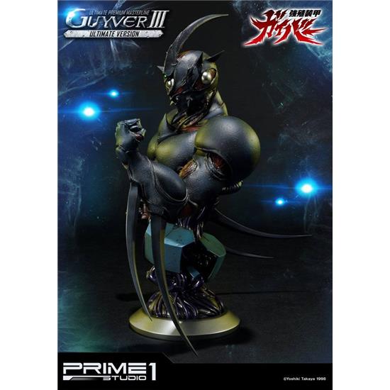 Manga & Anime: Guyver The Bioboosted Armor Statue & Bust Guyver III Ultimate Edition Set