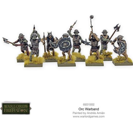 Warlords of Erehwon: Warlords of Erehwon Miniatures Game Expansion Set Orc Warband *English Version*