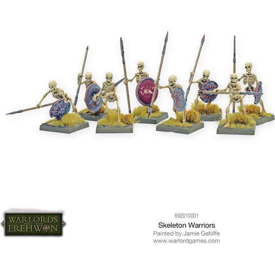 Warlords of Erehwon: Warlords of Erehwon Miniatures Game Expansion Set Skeleton Warriors *English Version*