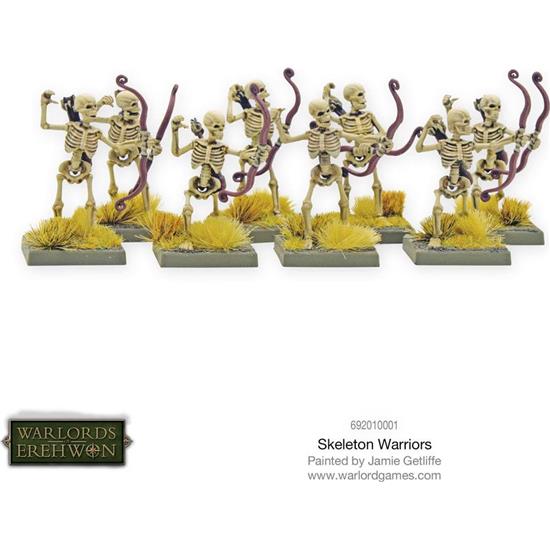 Warlords of Erehwon: Warlords of Erehwon Miniatures Game Expansion Set Skeleton Warriors *English Version*
