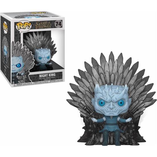 Game Of Thrones: Night King on Iron Throne POP! Deluxe Vinyl Figur (#74)