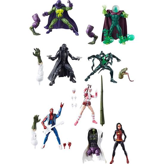 Spider-Man: Marvel Legends Series Action Figures 15 cm Spider-Man 2018 Wave 1 - 7+1 Pack