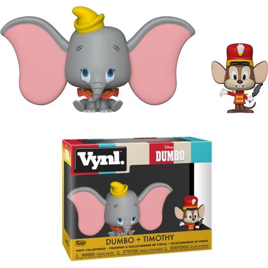 Dumbo: Dumbo & Timothy VYNL Vinyl Figurer 10 cm