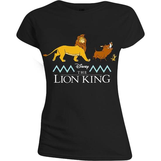 Løvernes Konge: Logo & Characters T-Shirt (dame model)