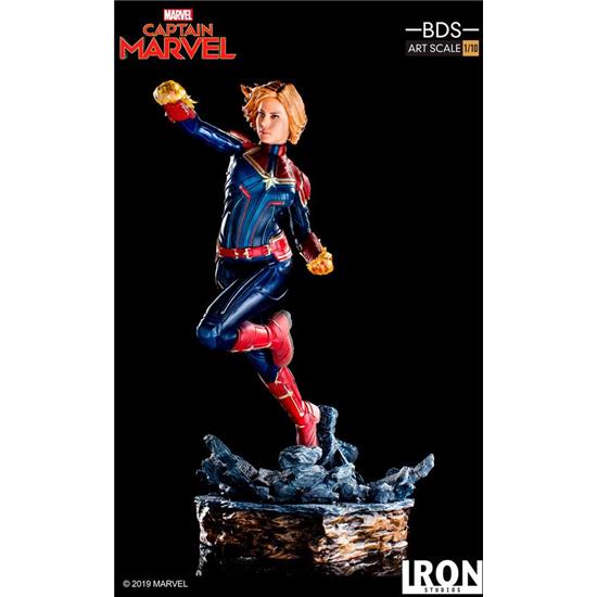 Captain Marvel: Marvel Comics BDS Art Scale Statue 1/10 Captain Marvel 20 cm