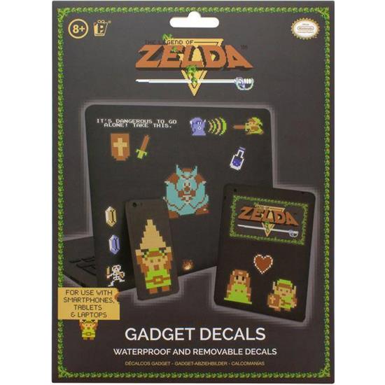 Nintendo: Legend of Zelda Gadget Decals 8 Bit